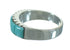 Turquoise And Genuine Sterling Silver Southwest Ring Size 6-3/4 YX76479